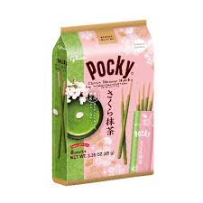 Pocky Cherry Blossom Matcha