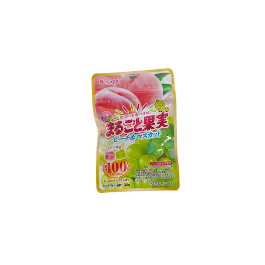 Japanese Kasugai Gummy Candy Peach Flavor