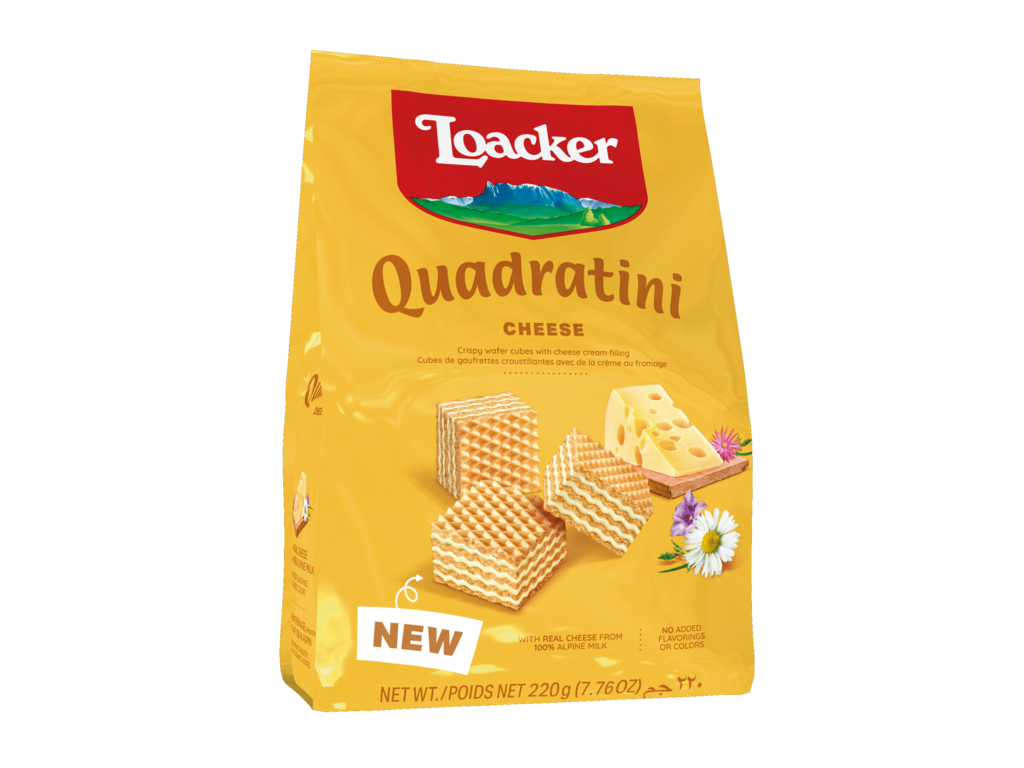 Loacker Quadratini Cheese