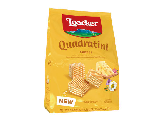 Loacker Quadratini Cheese