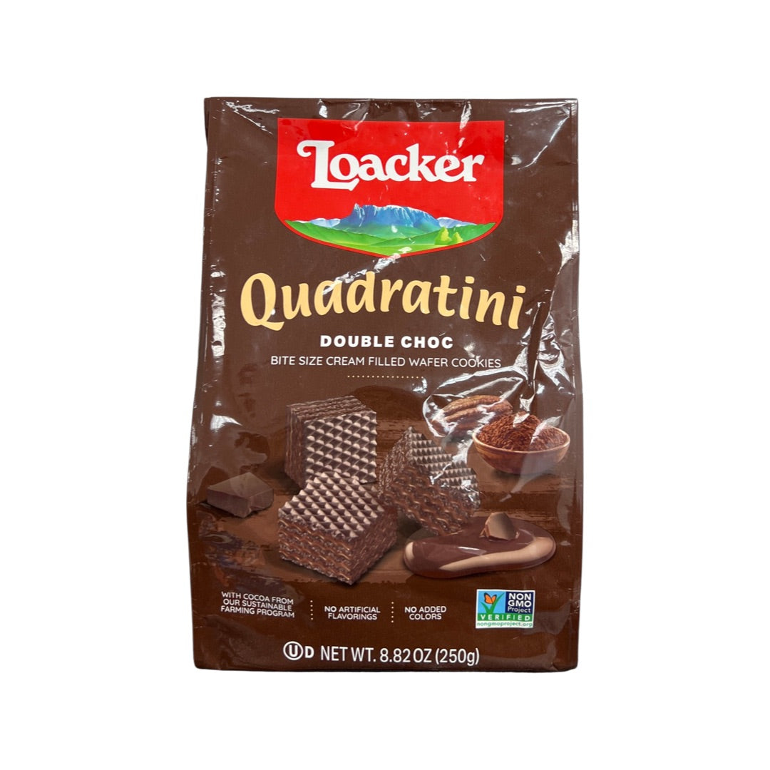 Loacker Quadratini Double Chocolate