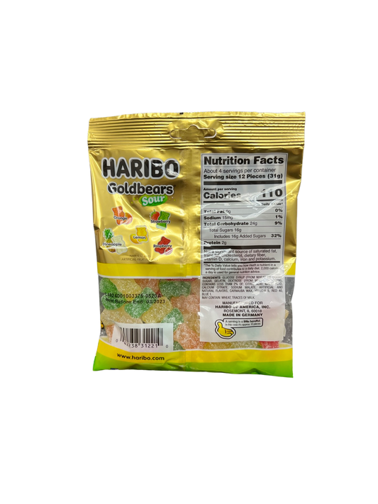 Haribo Sour Goldbears