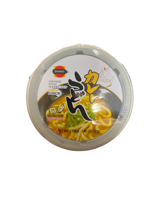 J-Basket Japanese Style Noodle Soup Curry Flavor