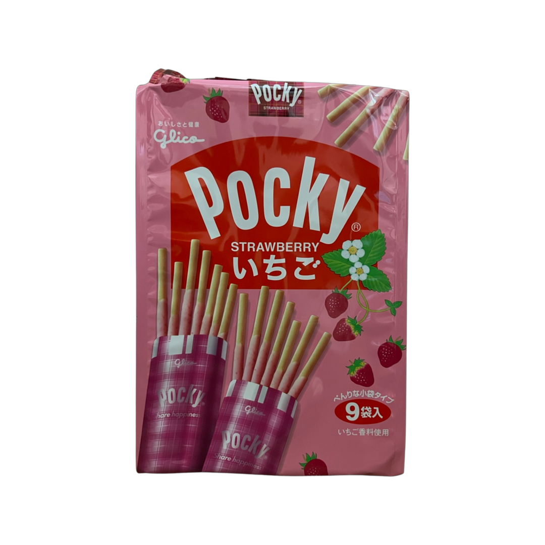 Pocky Strawberry Family Pack Japanese