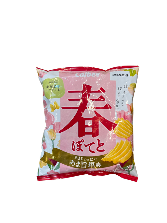 Calbee Rose Flavor chips