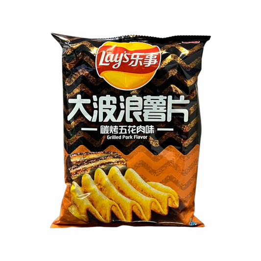 Lays Wavy Grilled Pork