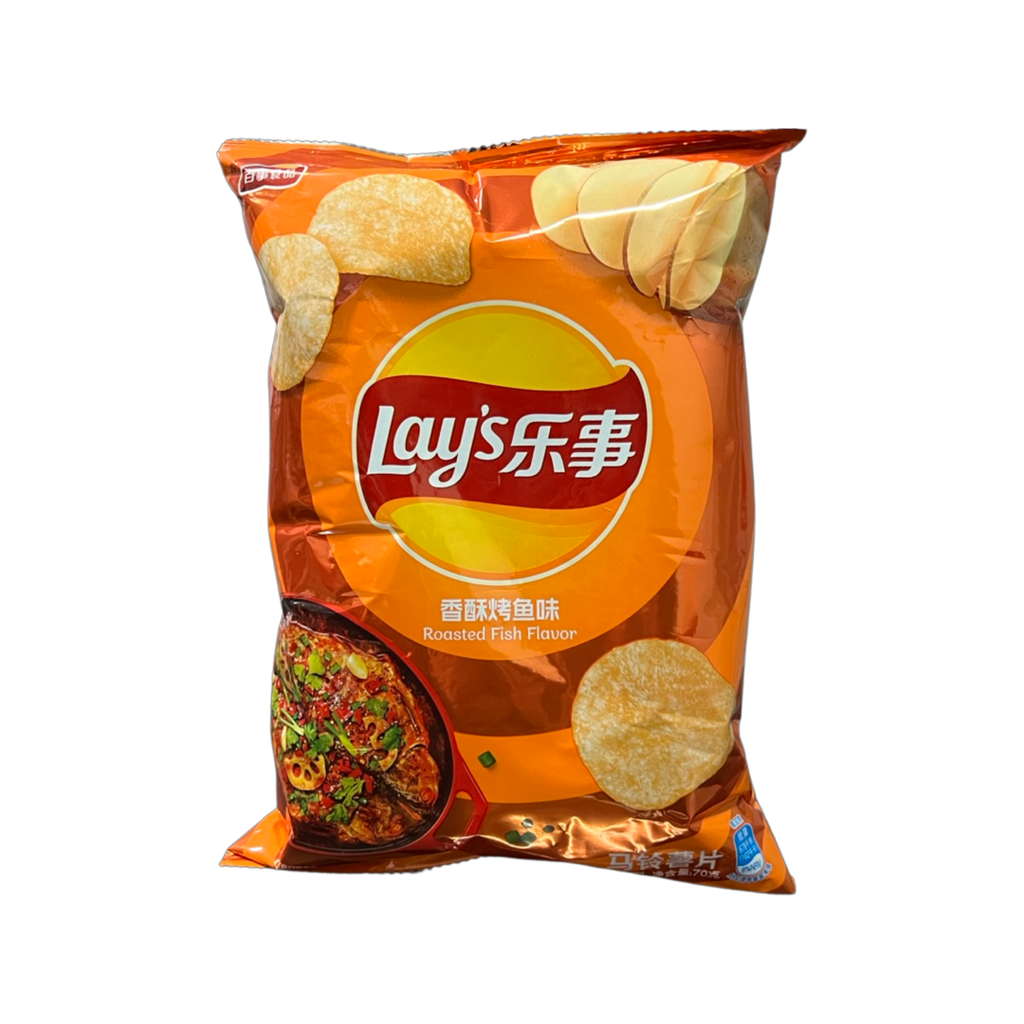 Lays Roasted Fish Flavor