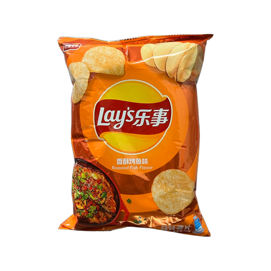 Lays Roasted Fish Flavor