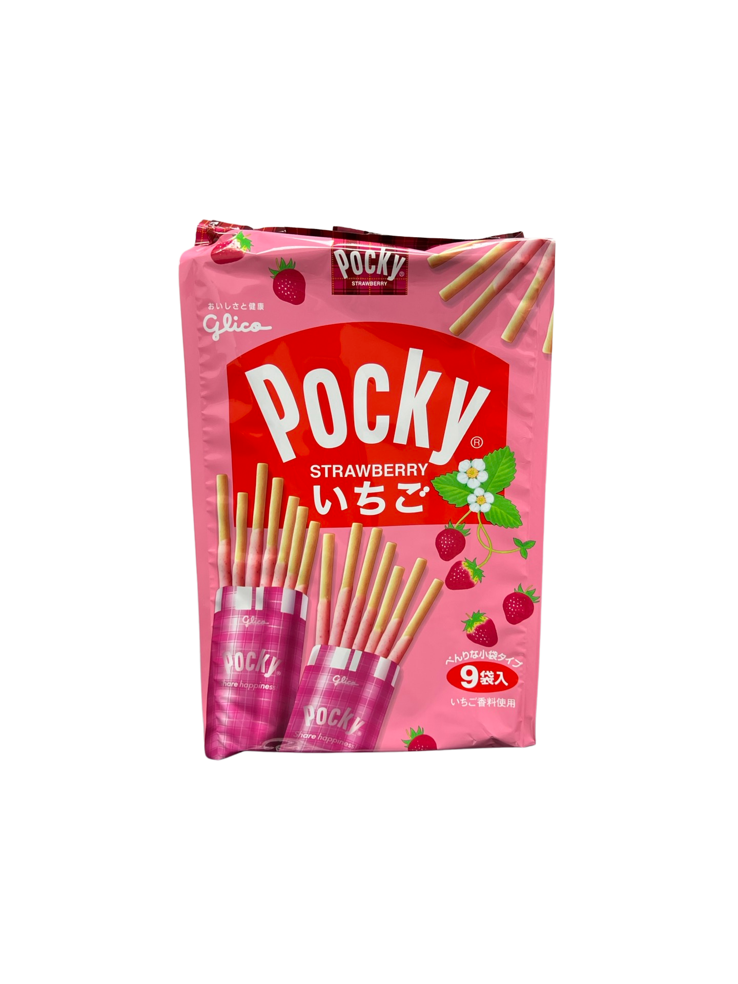 Pocky Strawberry Family Pack