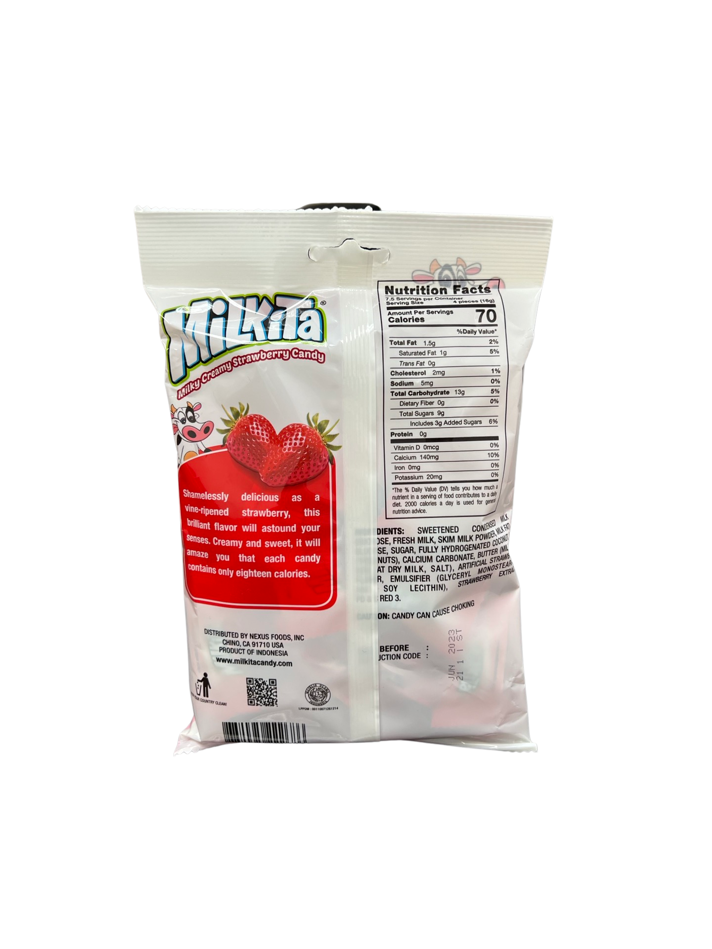 Milkita Strawberry candy