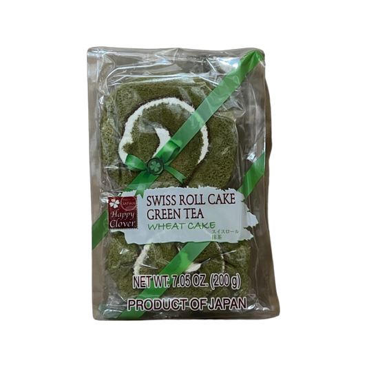 Swiss Roll Cake Green Tea