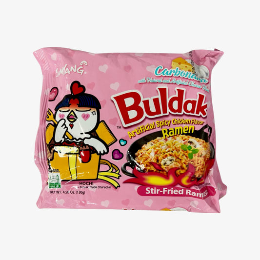 Samyang Carbonara Buldak Artificial Spicy Chicken Flavor