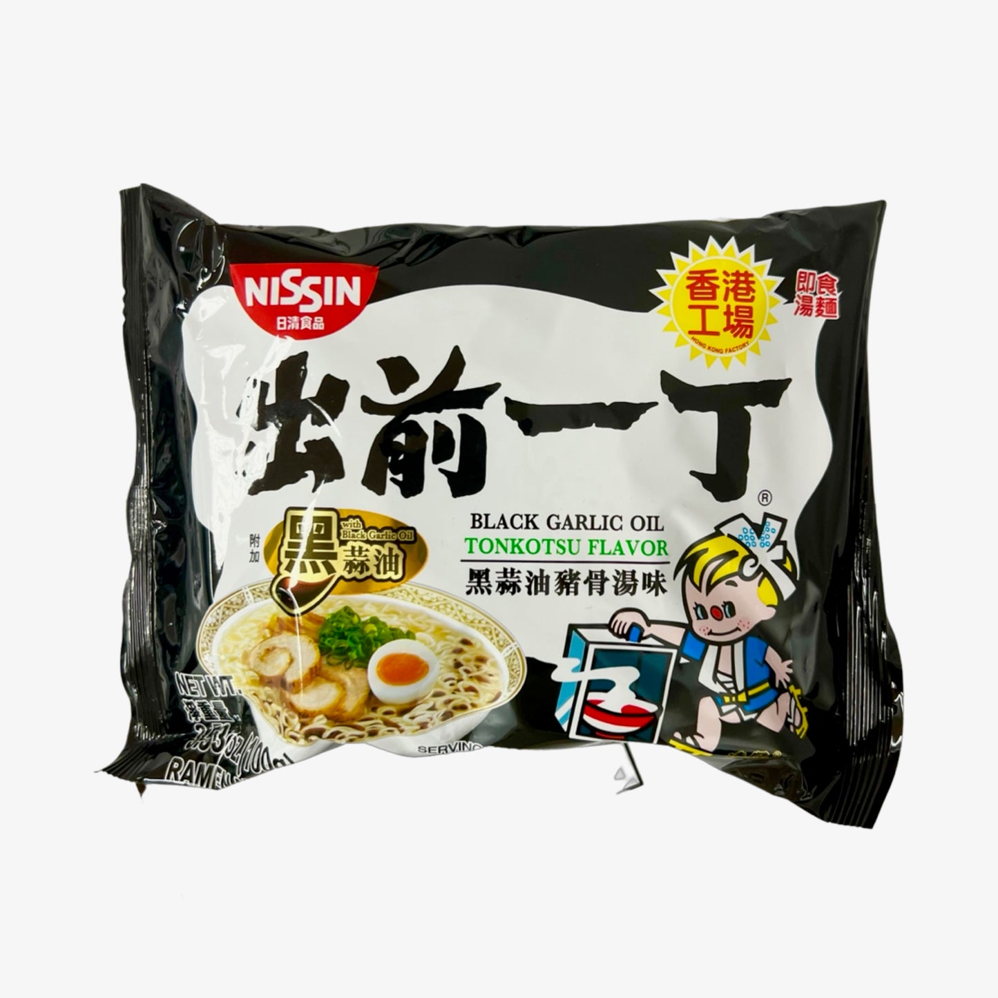 Nissin Black Garlic Oil