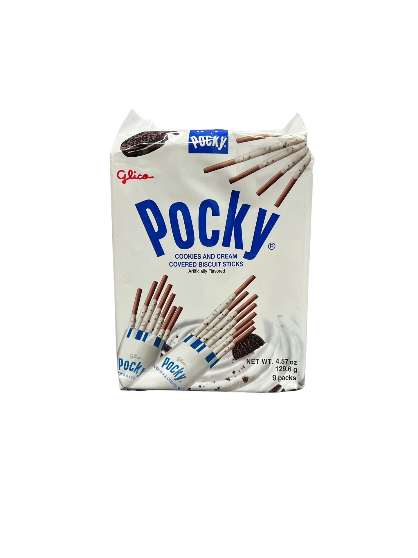 Pocky Cookies and Cream Family Pack