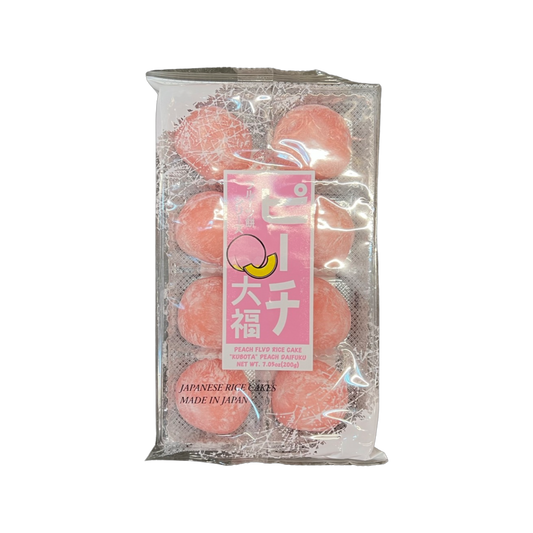 Peach Flavored Rice Cake