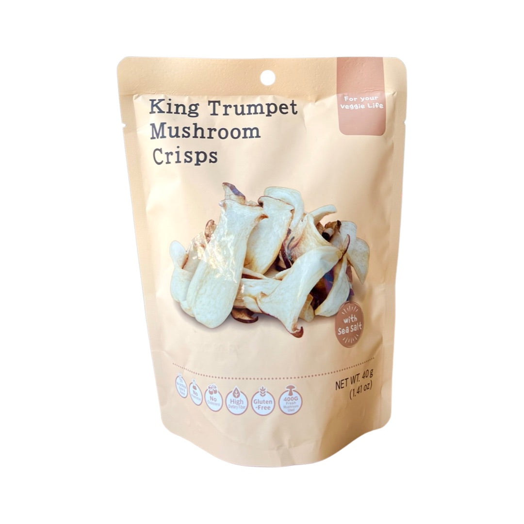 King Trumpet Mushroom Crisps