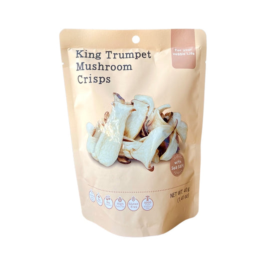 King Trumpet Mushroom Crisps