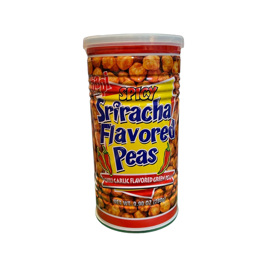 Sriracha flavored Peas