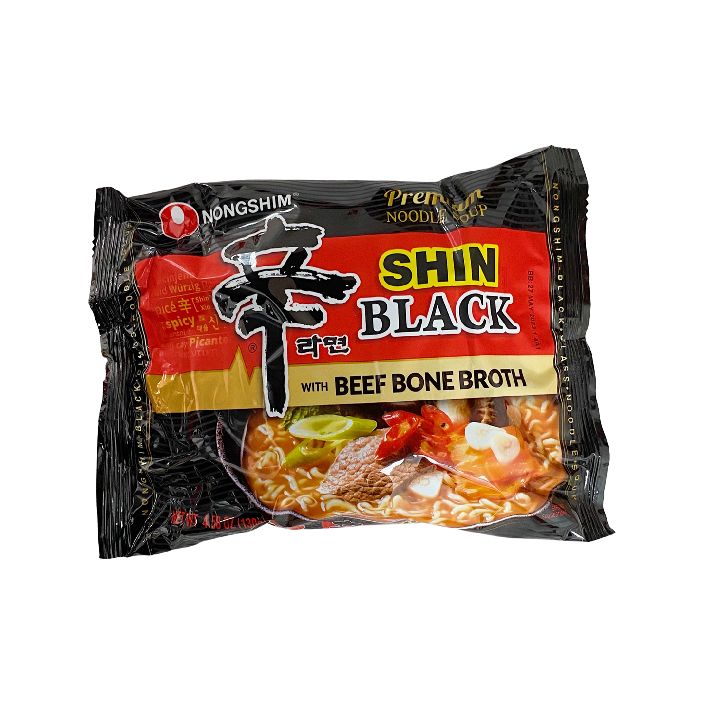 Nongshim Shin Black Beef Brone Broth