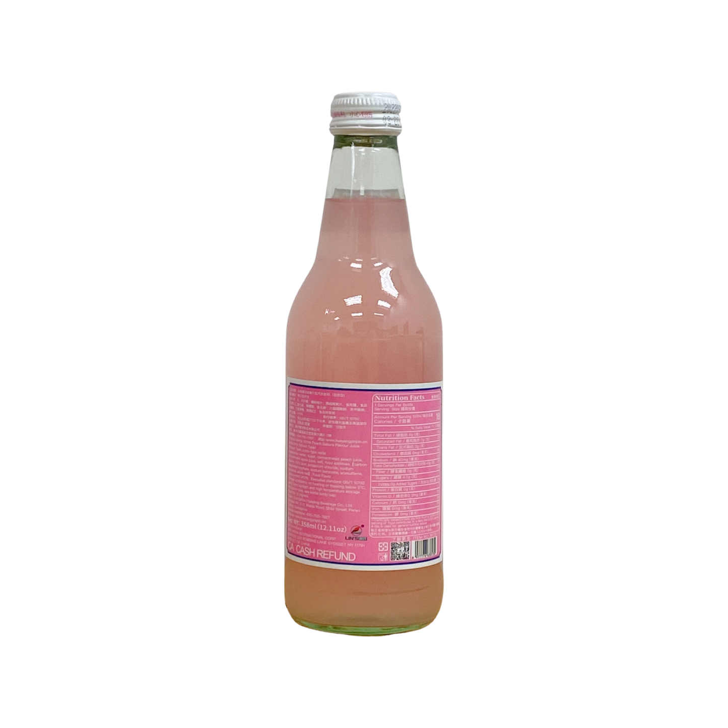 Huayang 1982 White Peach Sakura Flavor Juice