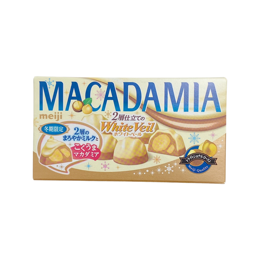 Meiji Macadamia White Veil Chocolate