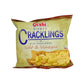 Oishi Ribbed Cracklings Salt and Vinegar Flavor