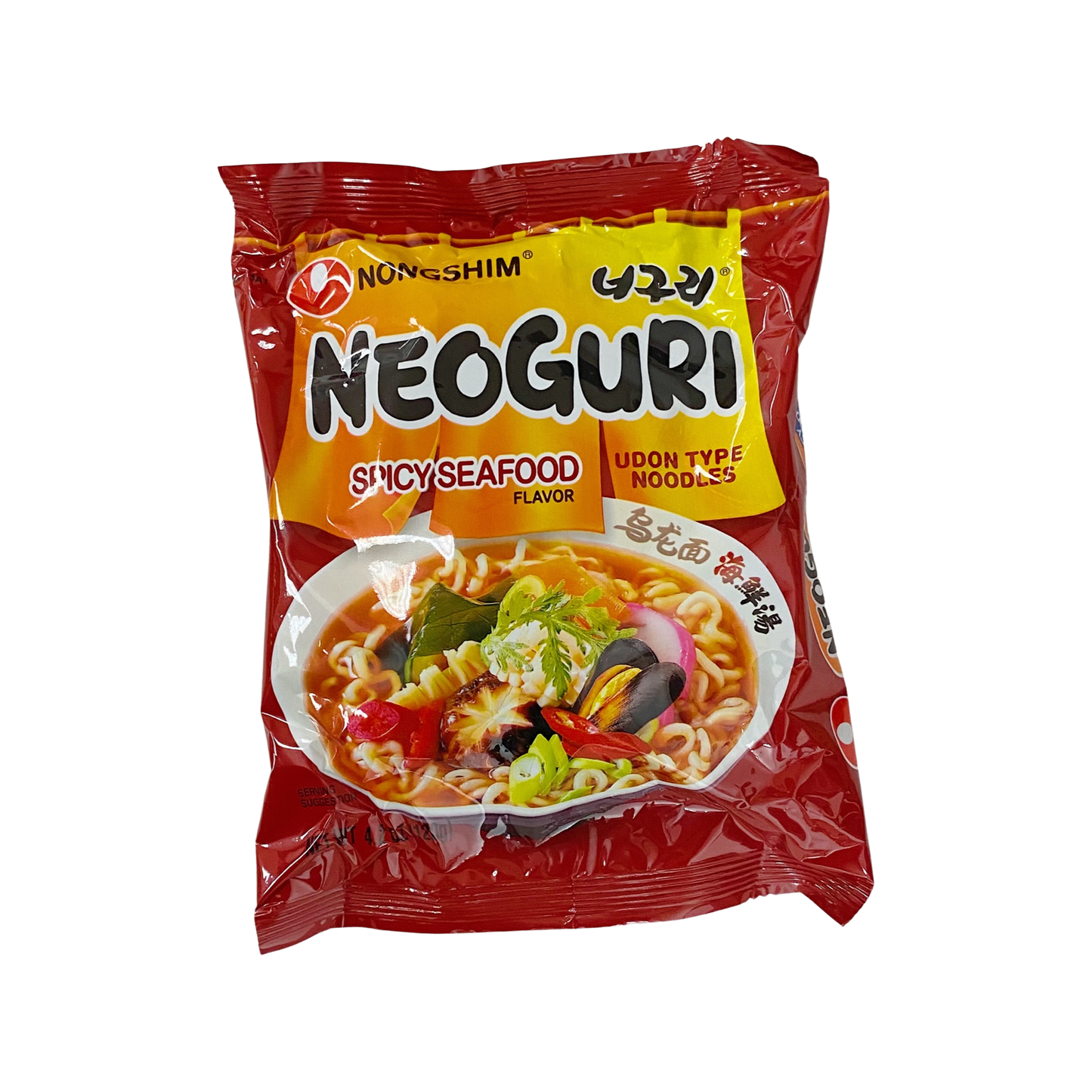 Nongshim Neoguri Spicy Seafood Flavor Ramen