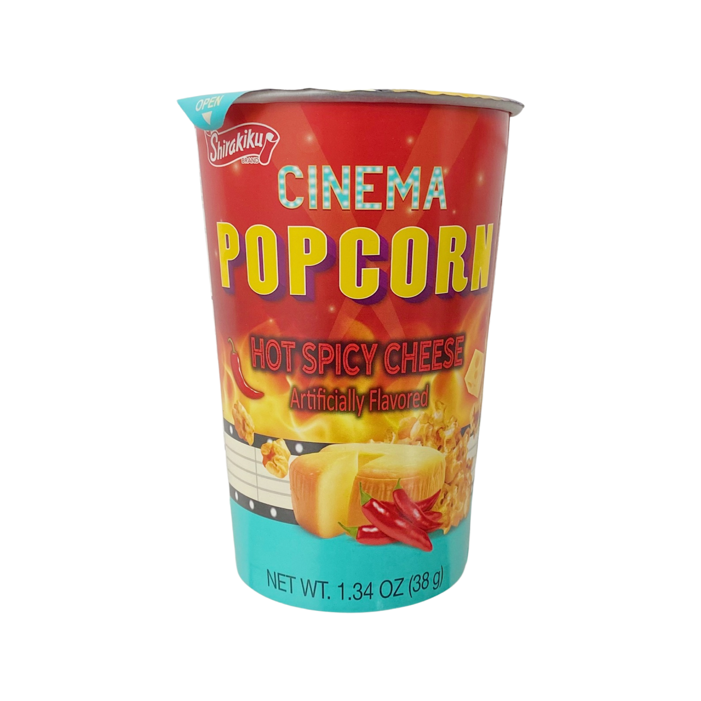 Hot Spicy Cheese Popcorn