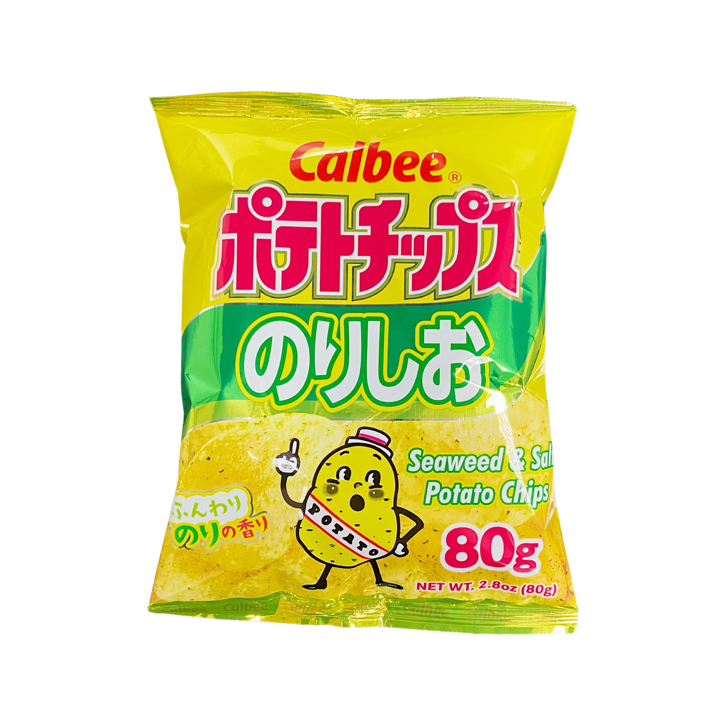 Calbee Seaweed and Salt Potato Chips