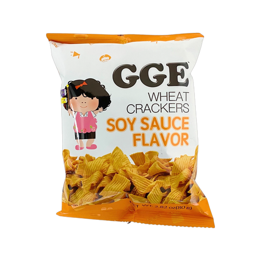 GGE Wheat Crackers Soy Sauce Flavor