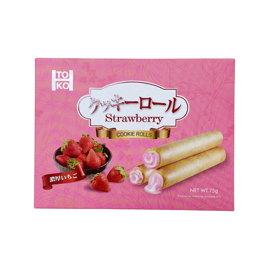 Toko Strawberry Cookie Rolls